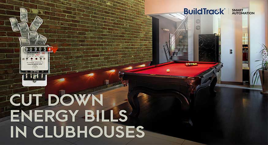 enhance energy efficiency in clubhouses without changing the existing assets
