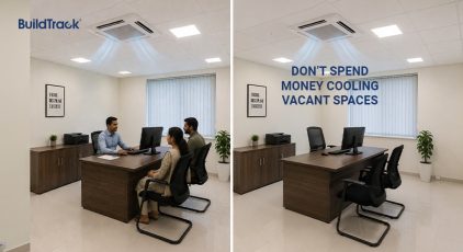AC occupancy control saves energy by switching off air conditioning in vacant spaces