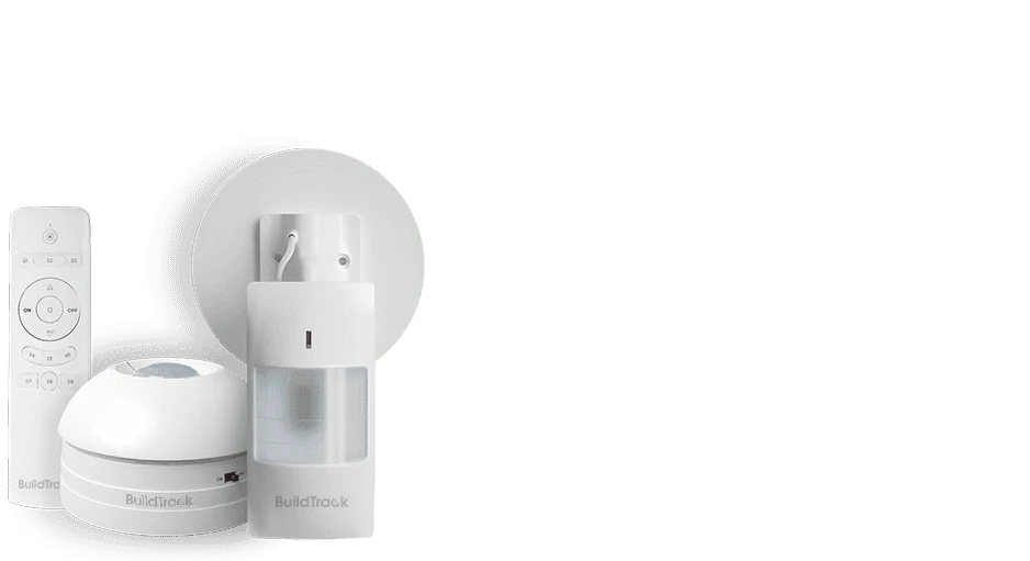 buildtrack wireless and wall mounted motion sensor with remote