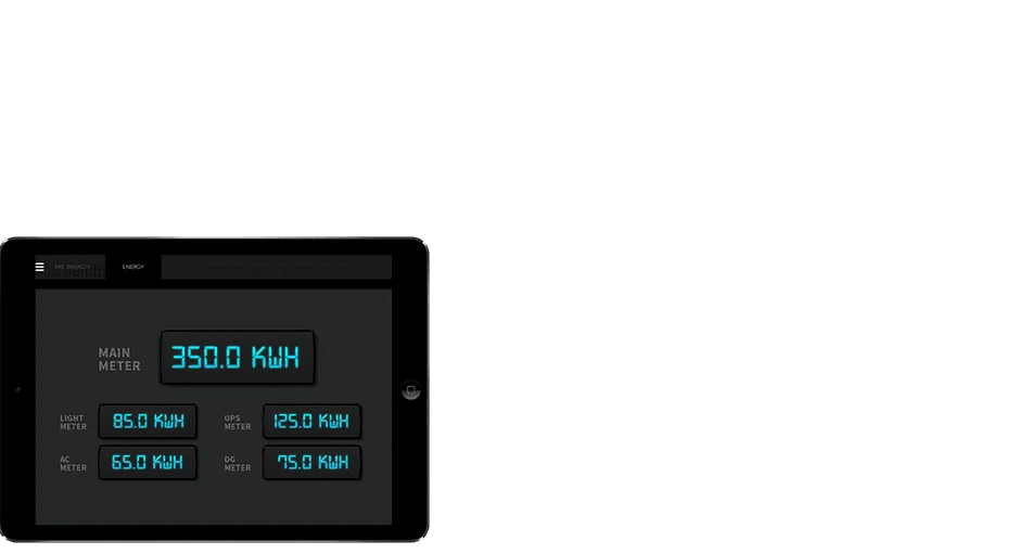 BuildTrack smart energy meter app