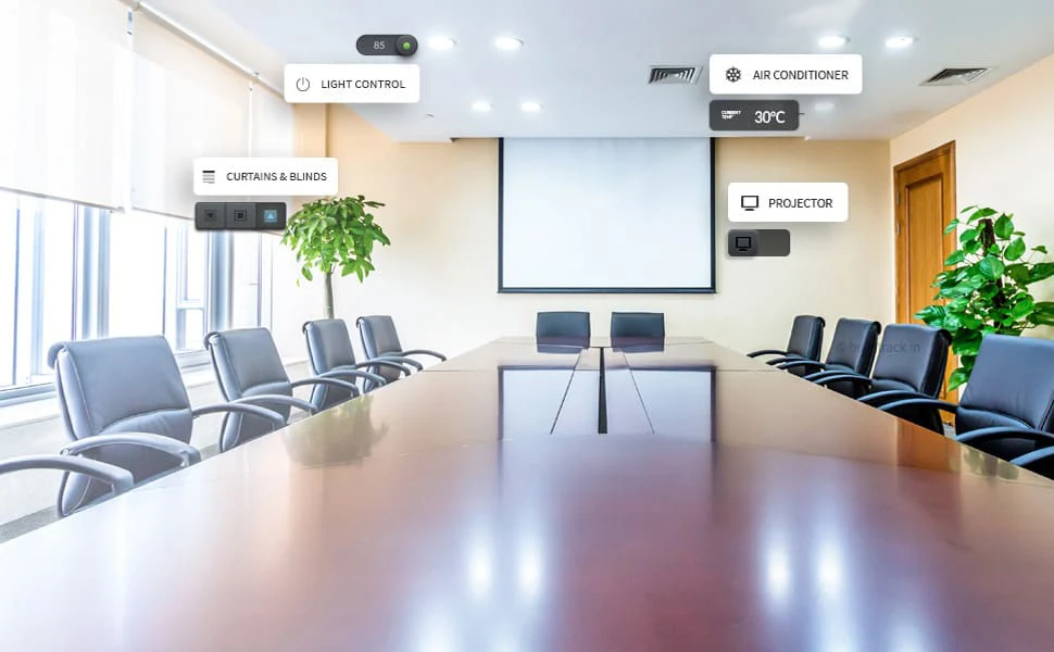 buildtrack enterprise solution turn your office into smart conference room automation in Bengaluru
