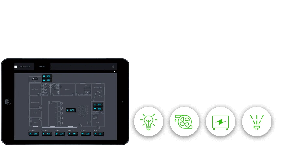 Control your motion sensor using buildtrack smart sense apps