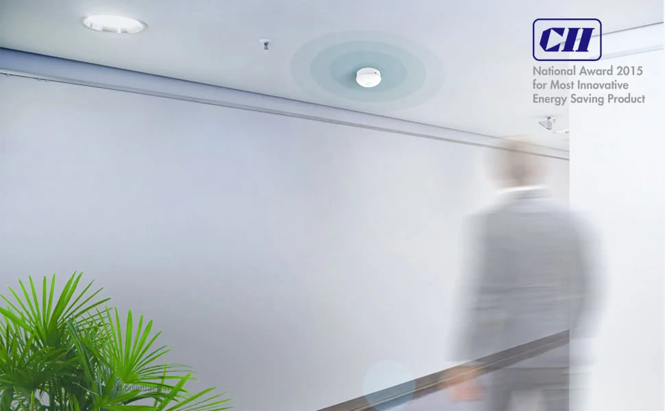Installed buildtrack Wireless Motion Sensors in office and mall premises