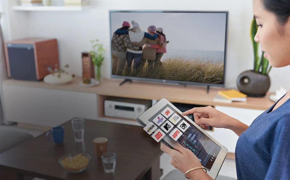 Automated TV control with smart home integration