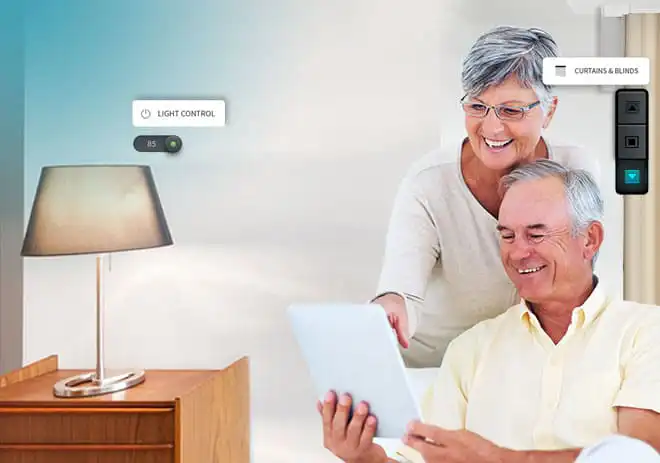 senior living automation for old age people in India