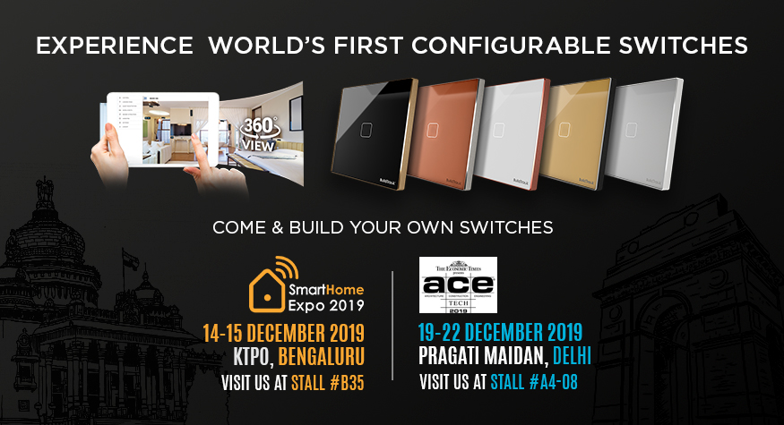 BuildTrack Showcases at Smart Home Expo Bengaluru and ACETECH Delhi