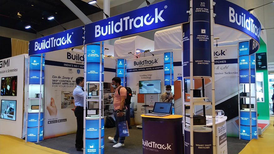 BuildTrack exhibited at Smart Home Expo 2022 in Mumbai